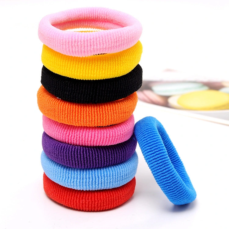 Colorful Fabric Elastic Hair Band Accessory for Girls