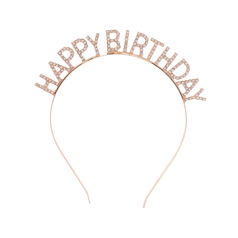 Happy Birthday Hair Hoop Birthday Party Headbands Hair Band