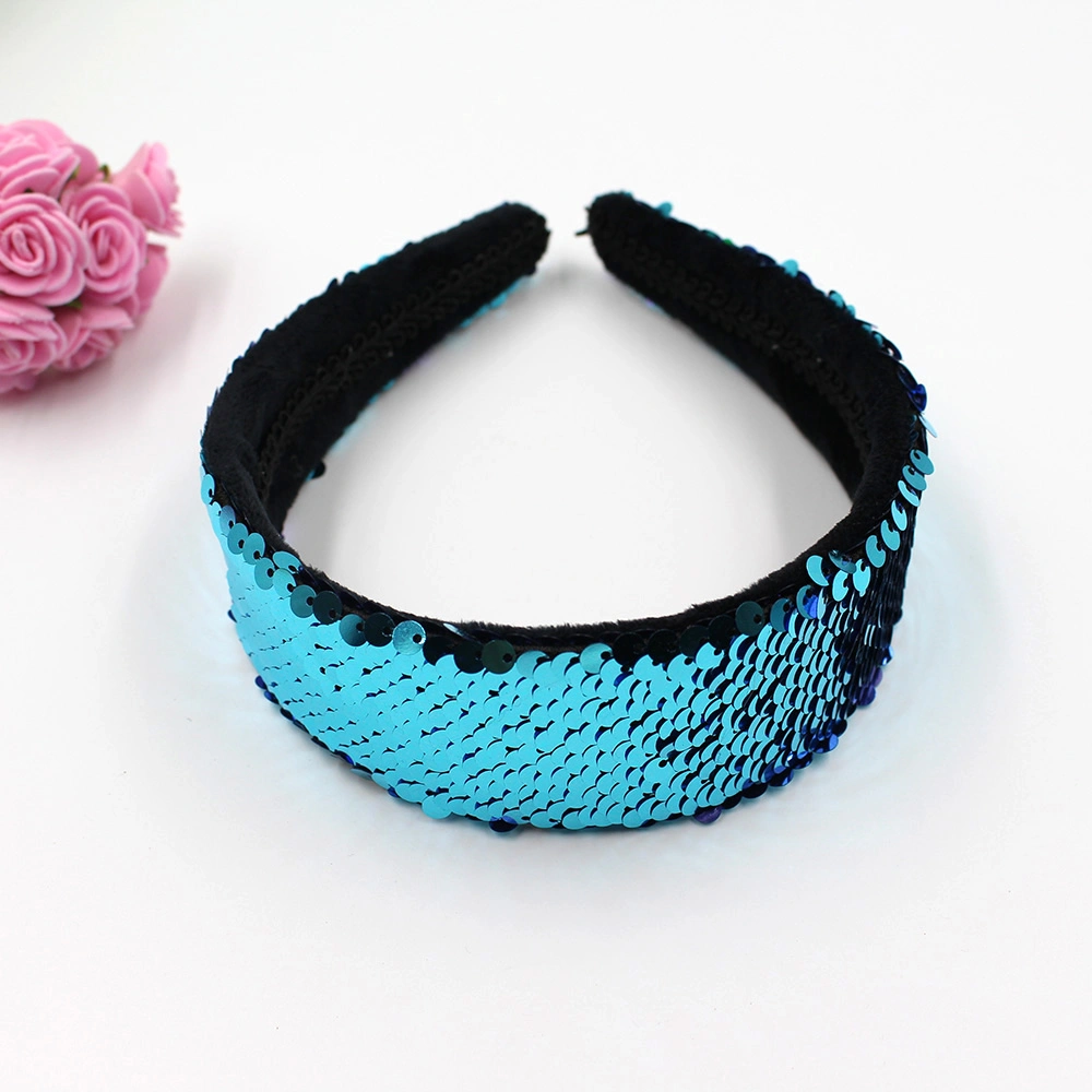 Mermaid Headwrap Unisex Adults or Children Custom Sequin Headband