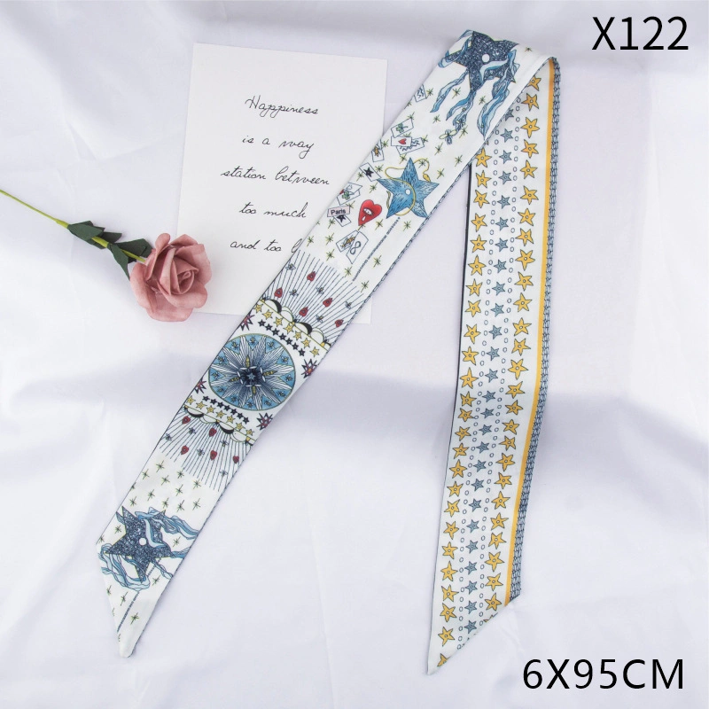 Tarot Bandage Scarves Women with Ribbons and Headbands