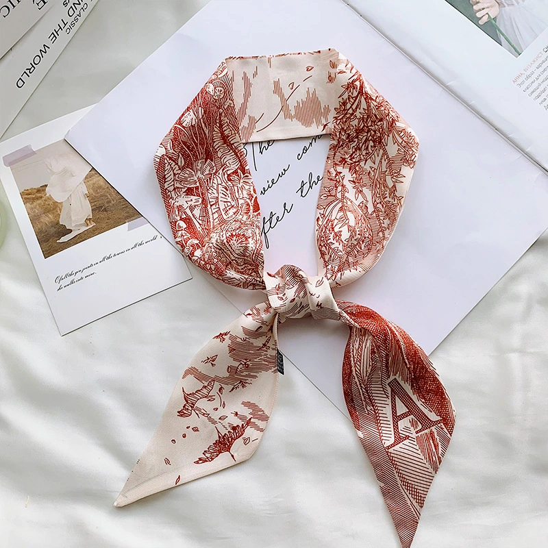 Scarves Headband Women Tie Hair New Ribbon Head Rope Headband