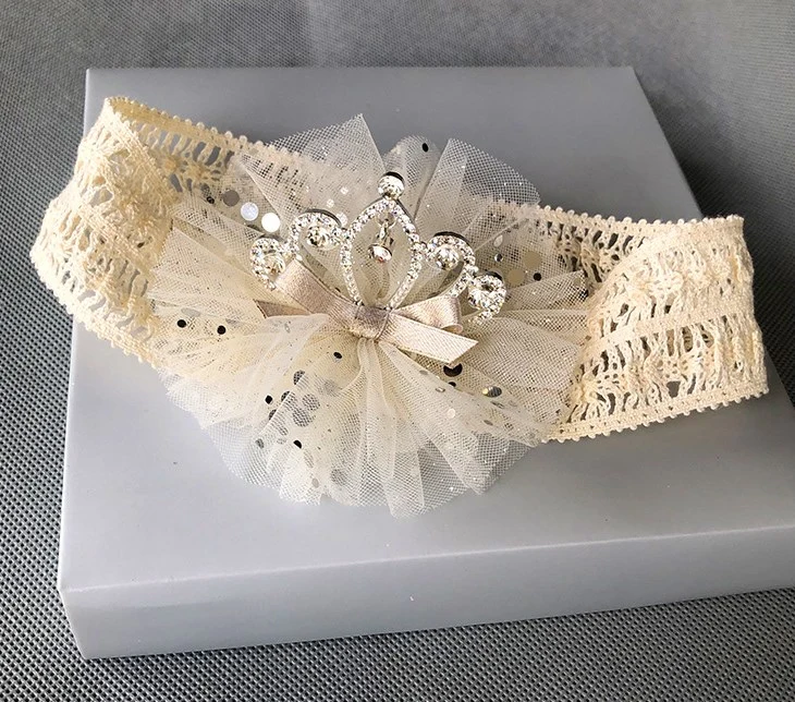 Baby Headband Cute Beautiful Wedding Flower Girl Headband