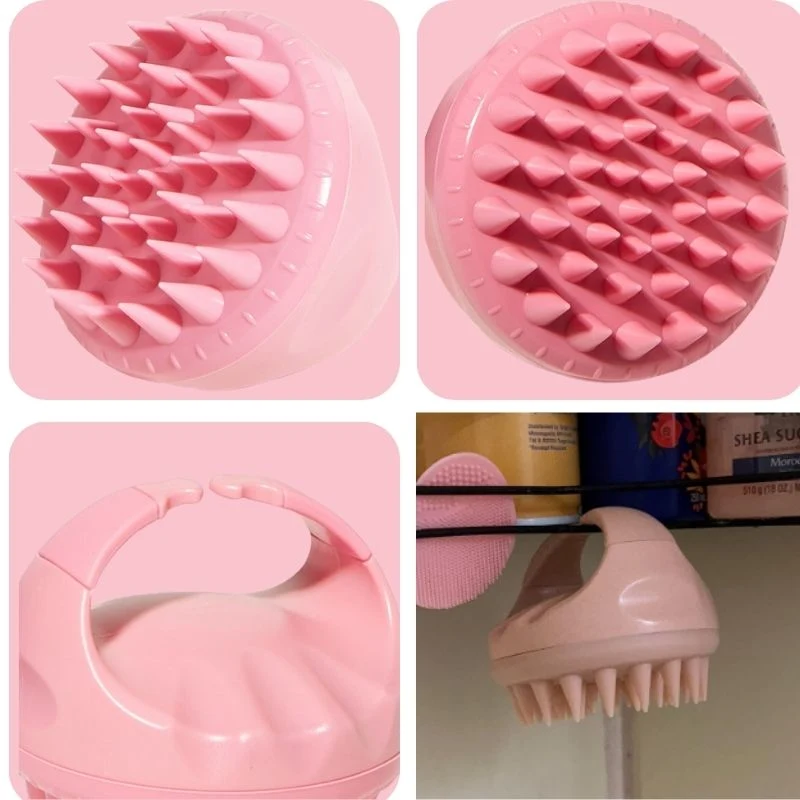 Hair Scalp Massager Shampoo Brush Women Men Scalp Scrubber Cleaning Brush Scalp