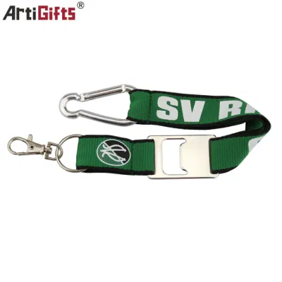 Fashion Design Cheap Price Bottle Opener <a href='/lanyard/'>Lanyard</a> Strap