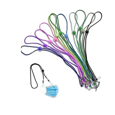 Anti-Lost Mask Holder & Ear Saver with Adjustable Buckle Colorful Face Mask <a href='/lanyard/'>Lanyard</a> Strap for Adults