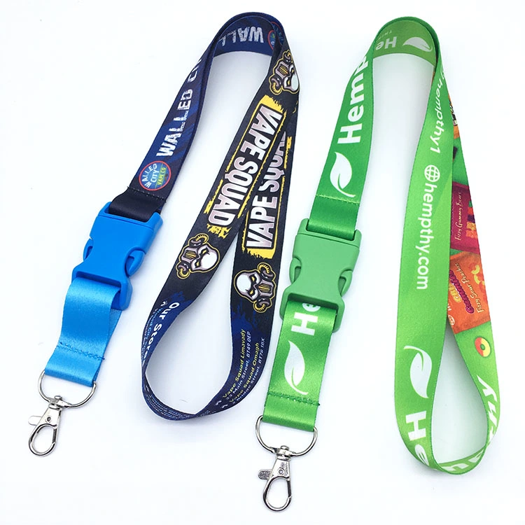 Polyester Neck Lanyard Strap for Promotion Gift with Custom Logo