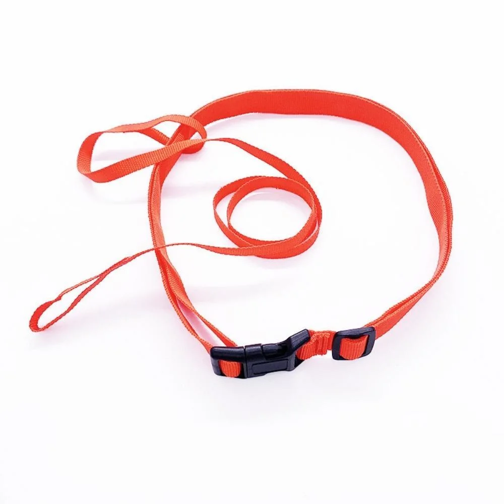 Fixed Ring Safety Rope Lanyard Double Insurance Swimming Float Life Buoy Straps Bl19790