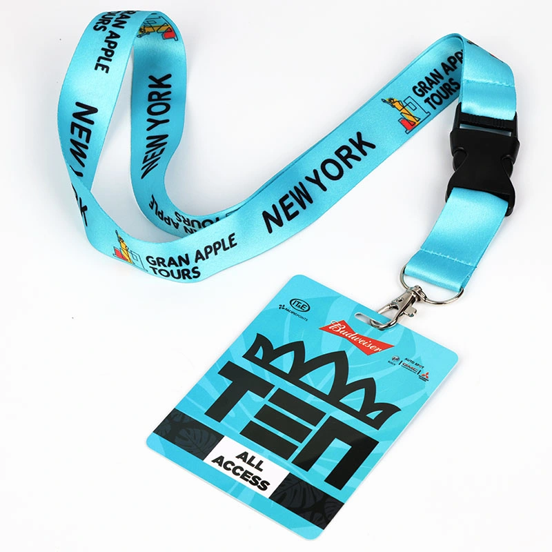 Polyester Neck Lanyard Strap for Promotion Gift with Custom Logo