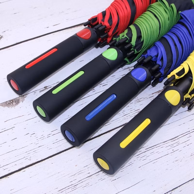 New Arrival Fashion Advertising Colour Matching Straight Rain Golf Umbrella for Promotional Gift (GOL-0027FA(C))