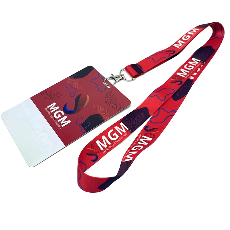 Polyester Neck Lanyard Strap for Promotion Gift with Custom Logo