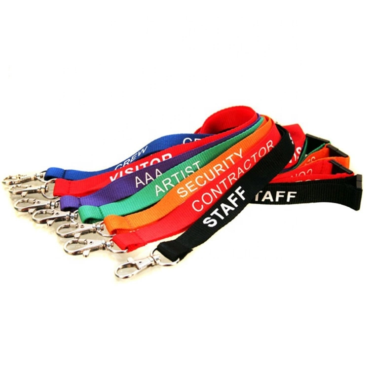 High Quality Cheap Printed Promotional Gift Custom Sublimation Printed Neck Lanyard Strap with Logo Custom Printing Landyard