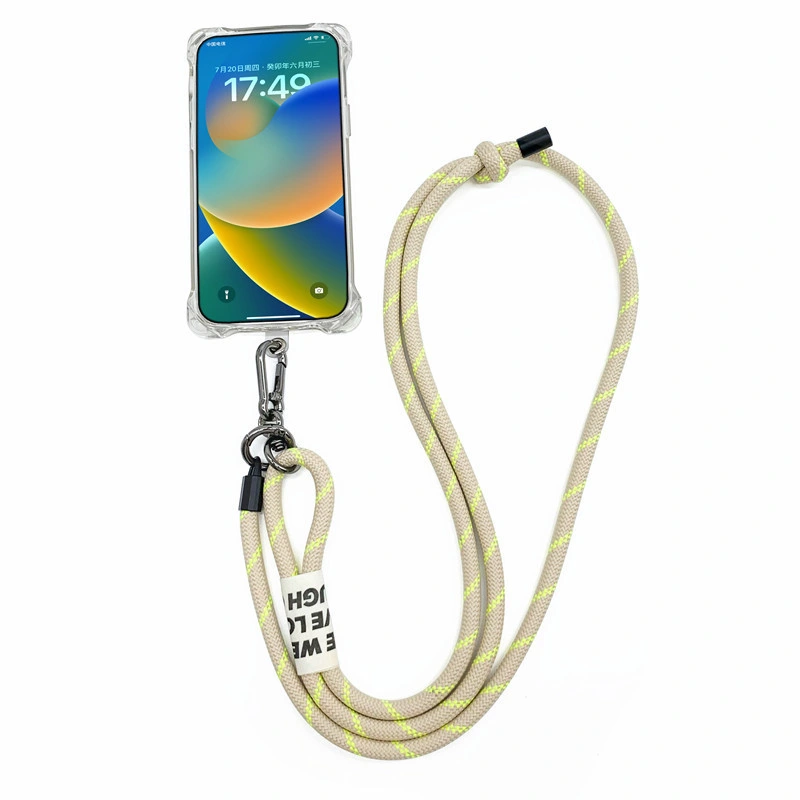 8mm Phone Lanyard Adjustable Crossbody Phone Case Removable Camera Strap High-End Functions