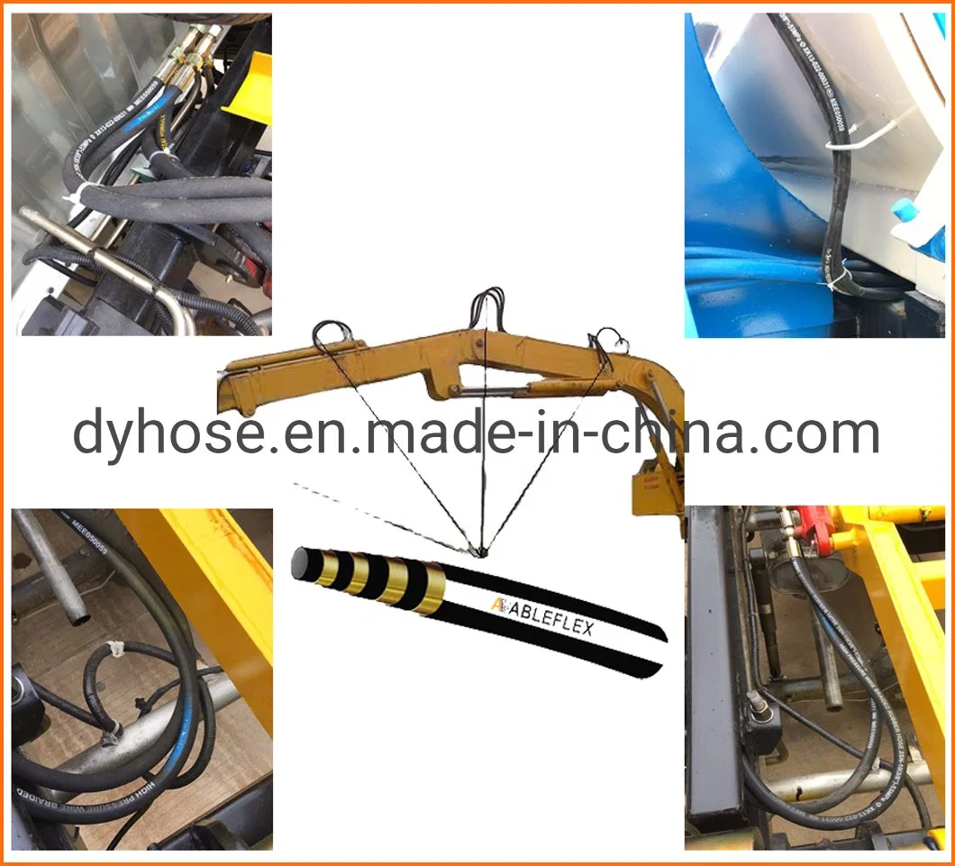 Unique Low Price Oil Resistant Promotional SAE100 R1 R2 Special Smooth Surface Hydraulic Rubber Hose