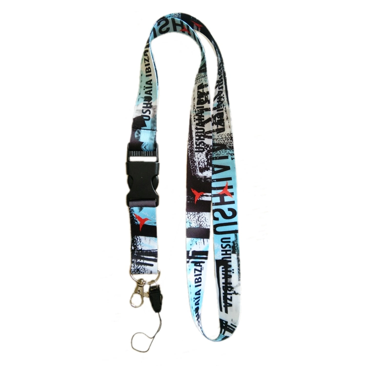 Cheap Various Color Custom Printed Polyster Lanyardssatin Lanyards with Bottle Opener Bright Color Cartoon Character Lanyards