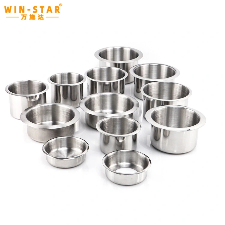 Winstar 80*68*57mm Furniture Table 201 Stainless Steel Chair Cup Holder