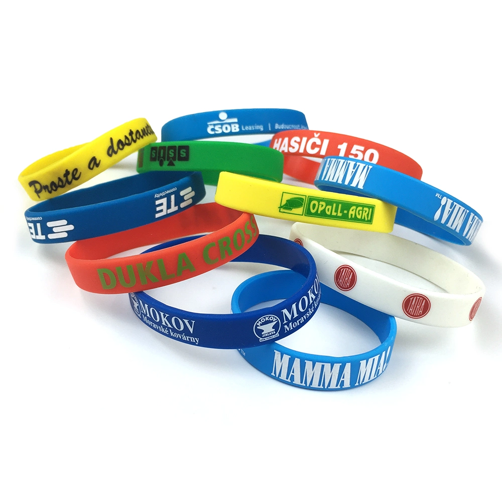 Wholesale Professional Printed Silicone Wristbands Custom Bracelet