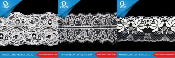 High Quality Beaded Sequin Nylon Net Lace Fabric