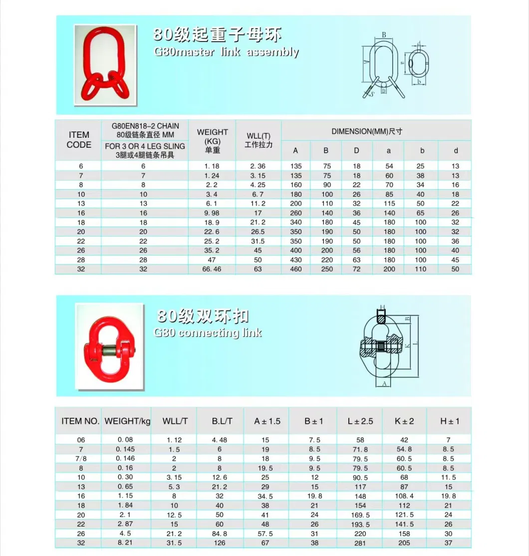 G100 Rachet Binder with Safety Hooks Chain Ratchet Load Binder