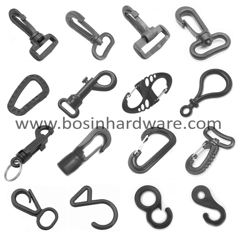 5mm Plastic Cord Snap Hook