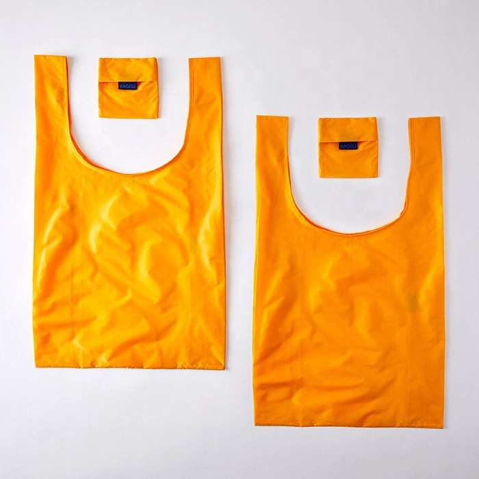 Custom Eco-Friendly RPET Reusable Polyester Foldable Shopping Bag