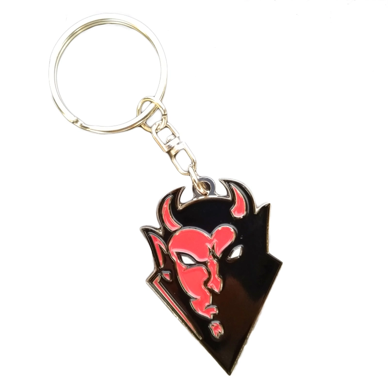 Customized Metal Keychain for Luggage Decoration and Halloween Gift Anime Keychain