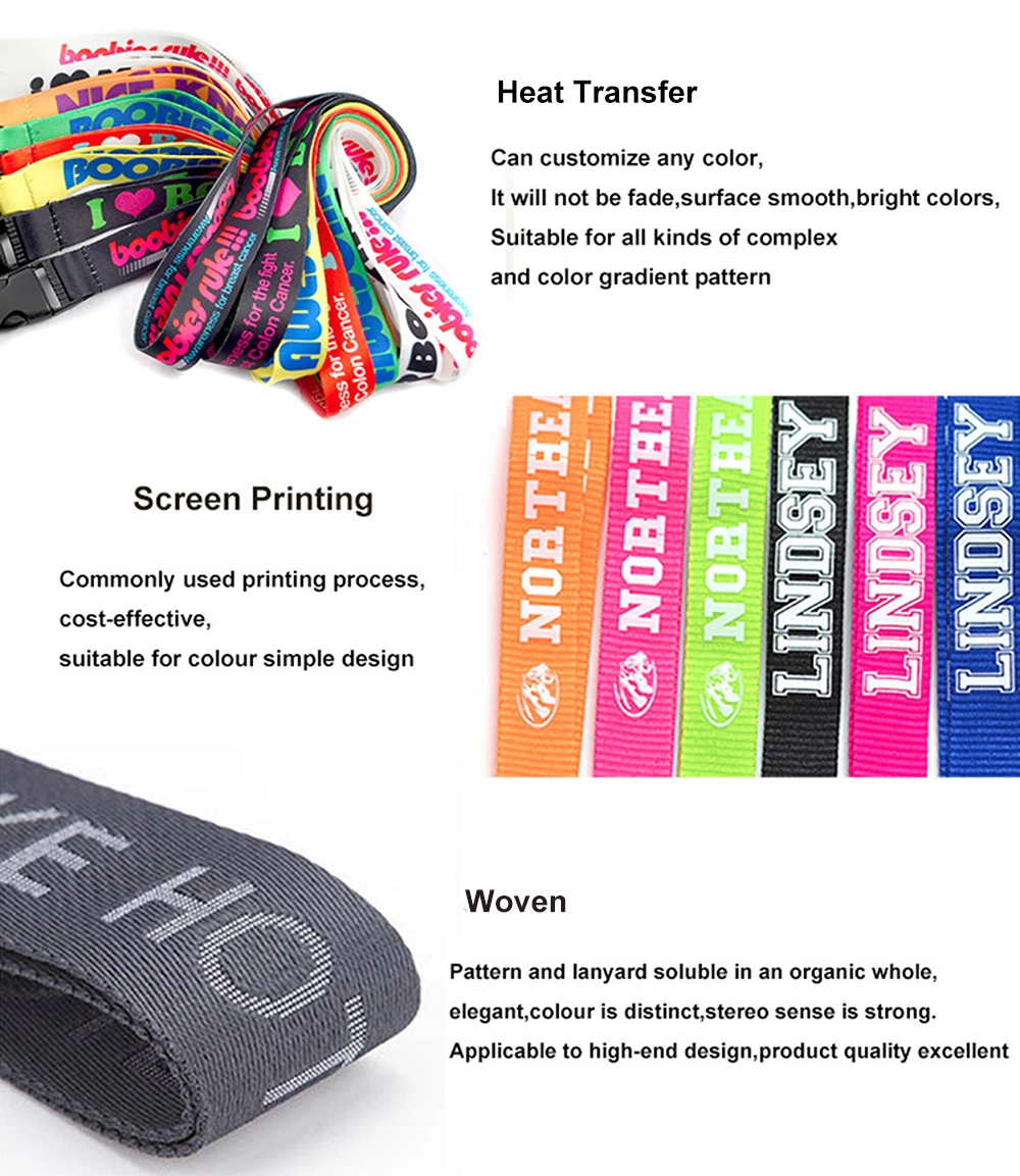 Hot Selling Printing Logo Bottle Opener Lanyard