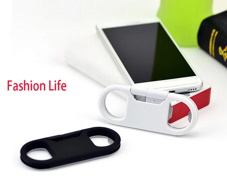 Keychain Bottle Opener USB Data Charging Cable