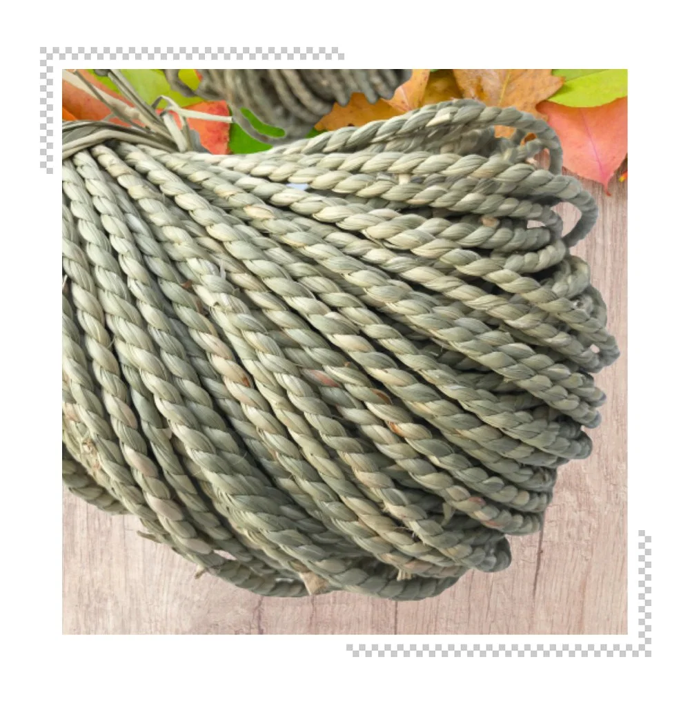 Natural Sea Grass Rope Water Rush Seat Material Rush Straw Cord in Coil