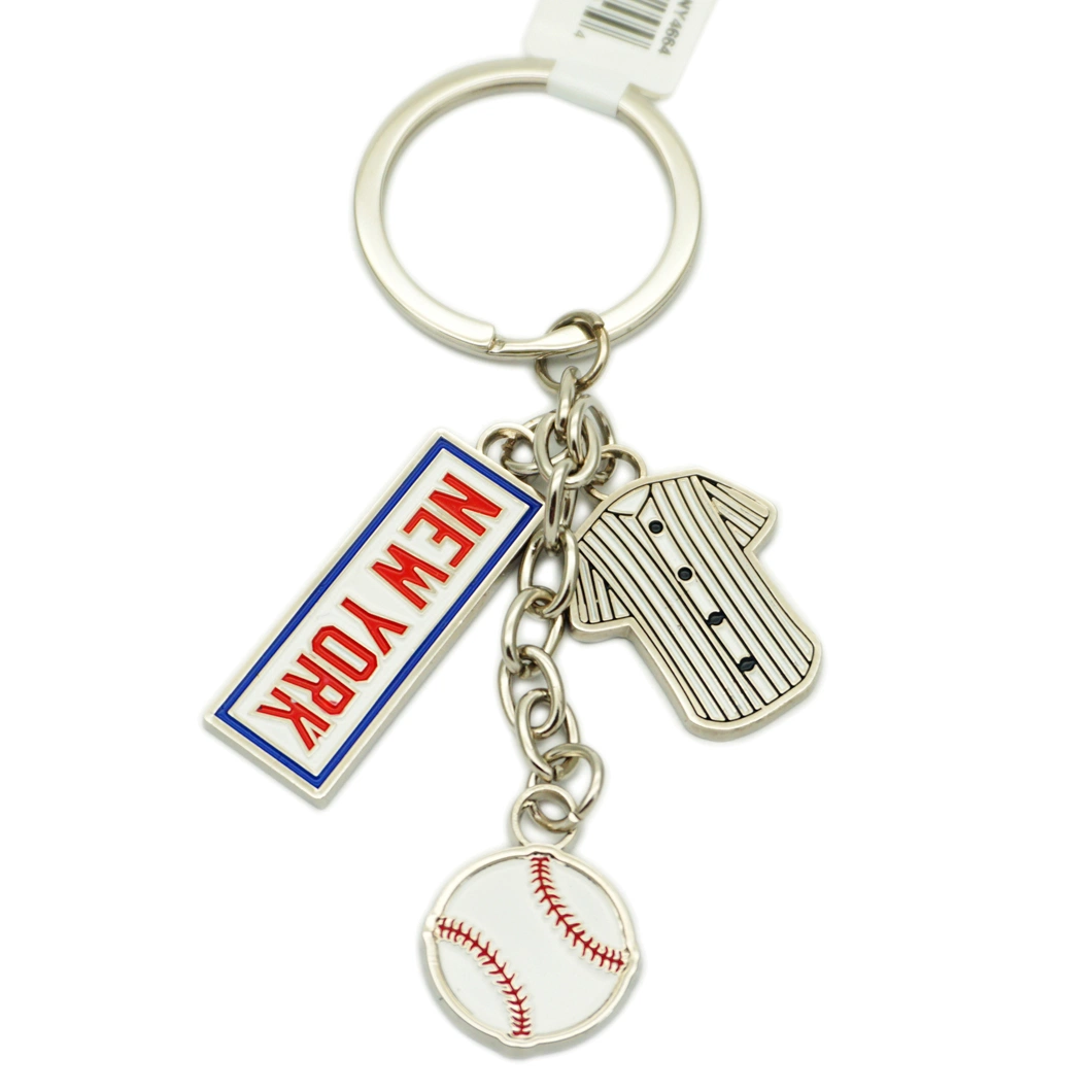 OEM/ODM Personalised Custom Designer Keychain Charm Unique Heart Hard Soft Enamel Beautiful Metal Felt Keychain