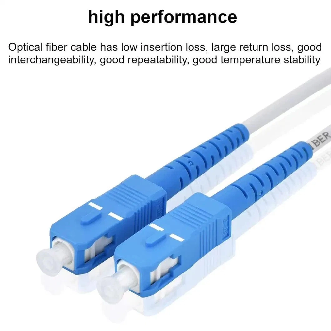 Hot Selling FTTH/FTTX Fiber Optic Wall Outlet Box TPU Material Patch Cord