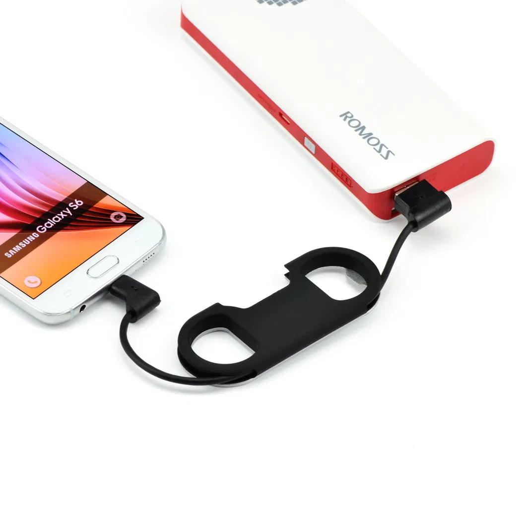 Keychain Bottle Opener USB Data Charging Cable