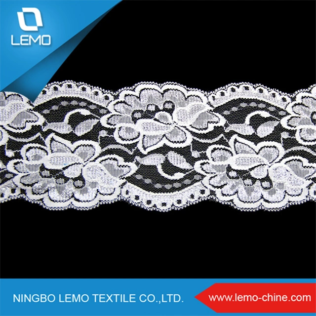 High Quality Nylon Spandex Elastic Tricot Lace