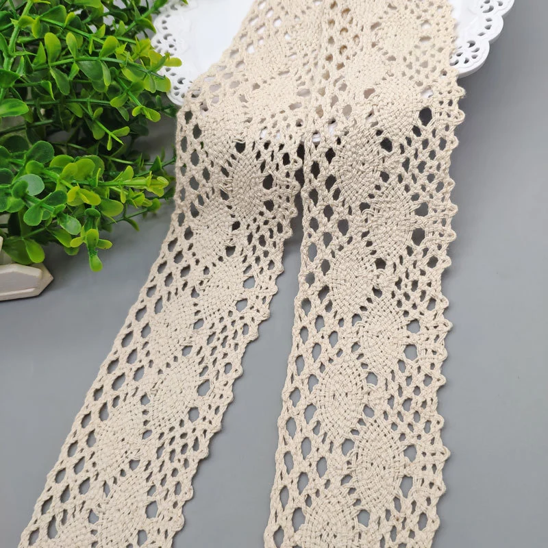 New Style Eylet Nice Beaded Embroidery Bridal Lace for Fabric Fashion