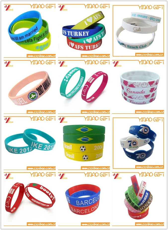 Custom Eco-Friendly Silicone Slap Bracelets