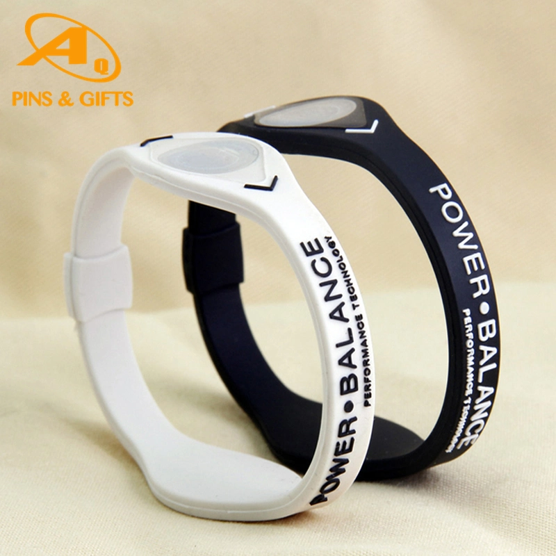 Personalized Fashion NFC Sport USB Ion Energy Silicone Rubber Silicon Power Balance Wristband Bracelet