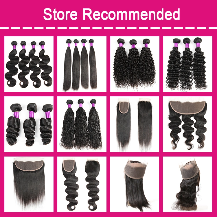 Wholesale Brazilian Human Hair Bundle Hair 4*4 Lace Clouse