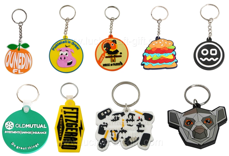 Promotional Custom 3D Foam Soft EVA Floating Keychain