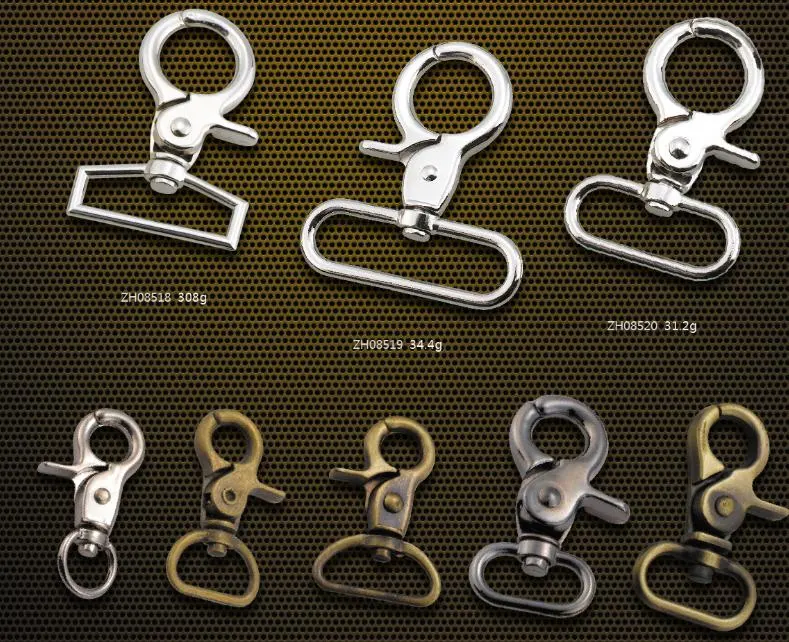 Snap Hook Swivel Hook/Steel Cord Hook for Handbag Shoe