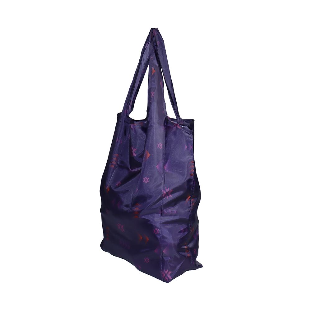 Fei Fei RPET Shopping Tote Fold Away Folding Pouch Recycled Polyester Foldable Bag