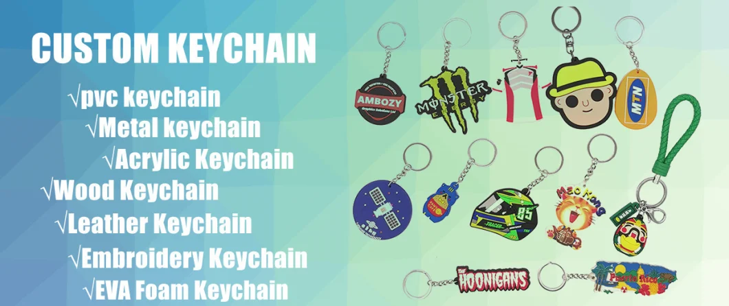 Custom Promotional EVA Foam Keychain, Floating Key Chain for Souvenir