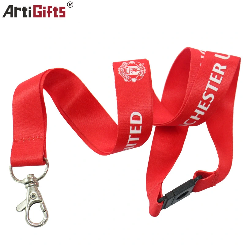 Custom Logo Printing Neck Lanyard with Metal Bottle Opener