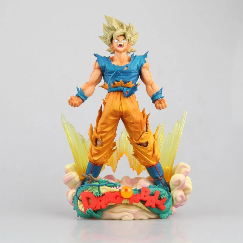 Best Selling Animated Film Goku Cartoon Cartoon PVC Plastic Keychain