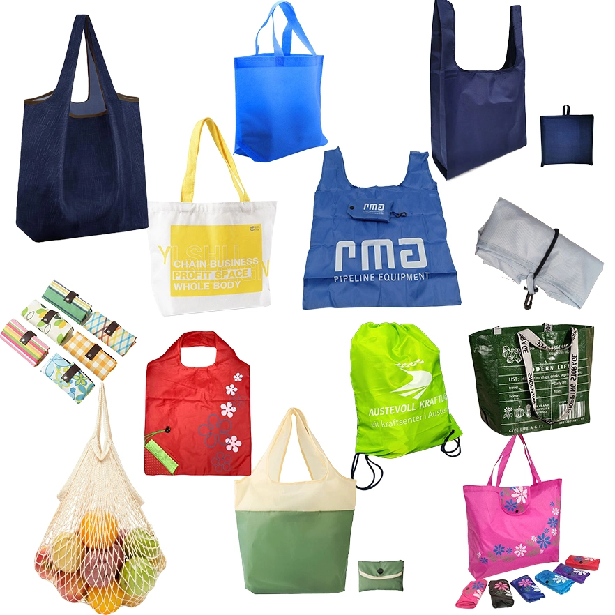 High Quality Customized Gift Foldable Durable Polyester Recycled Shopping Bag/ Grocery Bag/ Sack/ Shopping Bag