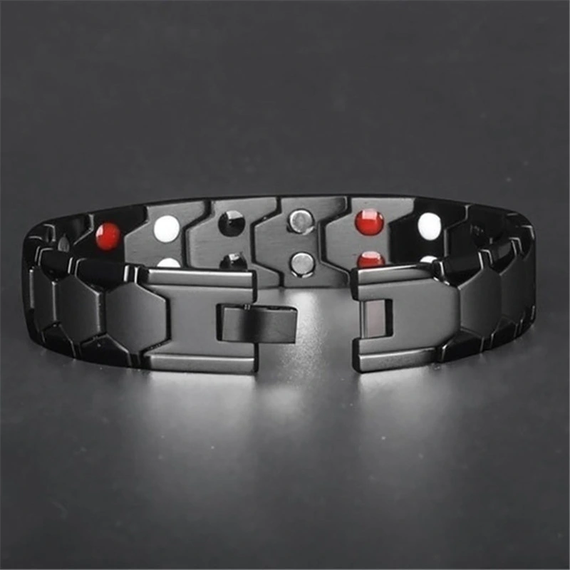 3 in 1 Health Energy Bangle Arthritis Twisted Magnetic Bracelet Male Gift Power Therapy Magnets Men Bracelet