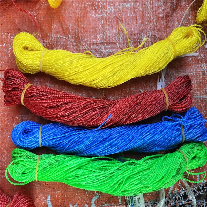 210d/380d Fishing Net Twine Virgin Material PE Twisted Twine Lightweight Utility Cord