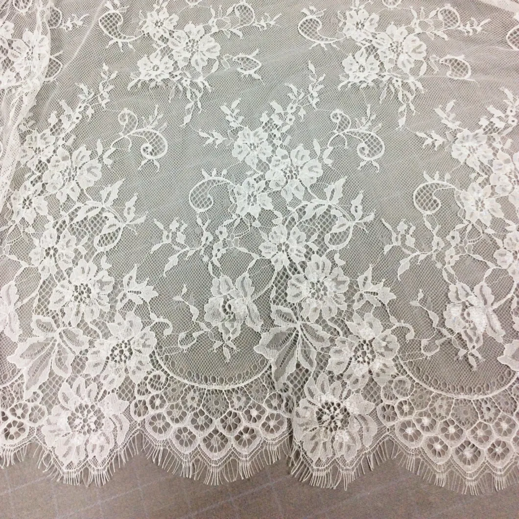 150cm Width Nylon Lace Fabric Mesh Clothing Accessories Lace Lingerie Fabrics