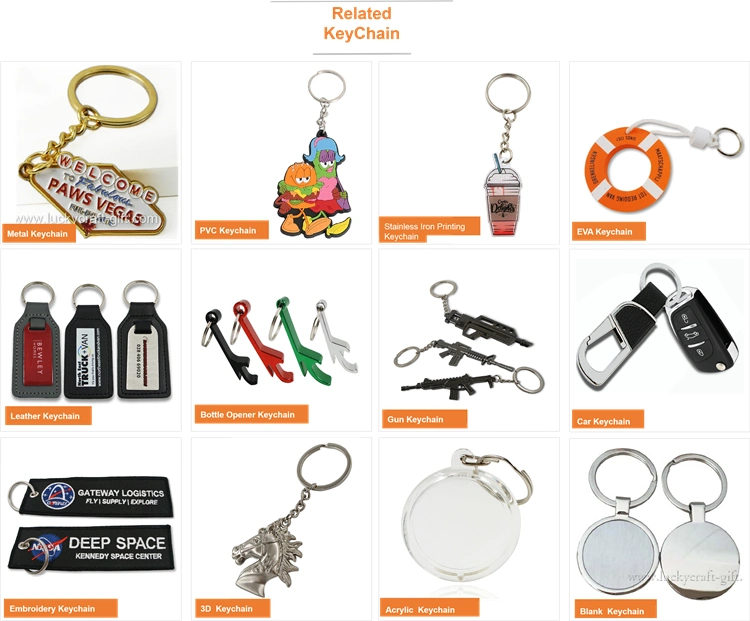 Custom Car Logo Blank Sublimation Bottle Opener Keychain