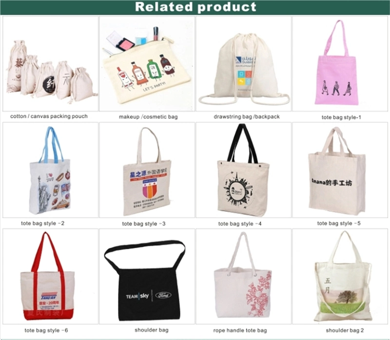 Customized Logo Pattern Design Large Capacity Eco-Friendly Shopper Polyester Lining Shopping Travel Handbags Organic Fabric Canvas Cotton Boat Beach Tote Bag