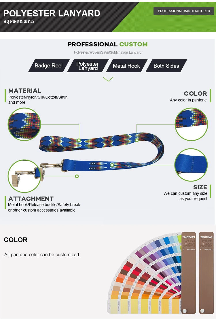 Free Design Characteristic Lanyard for Publicity Silicone Team Polyester Custom (08)