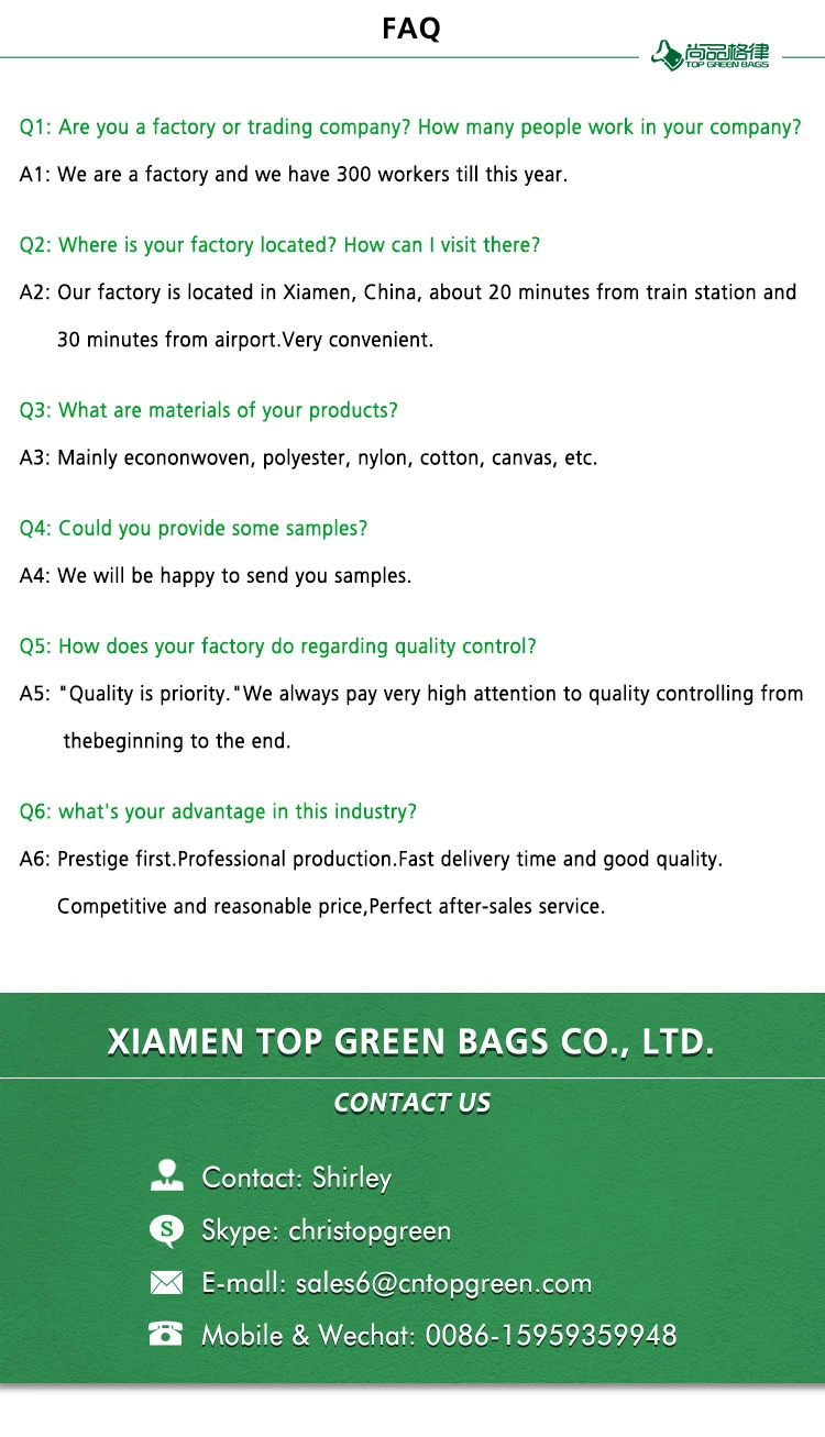 High Quality Reusable 190t 210d Polyester Nylon Shopping Tote Bag